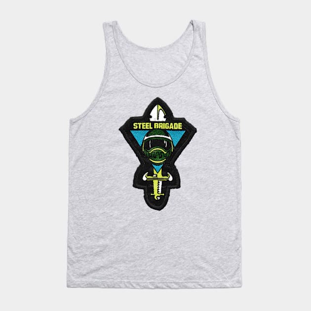 STEEL BRIGADE Tank Top by bigbot